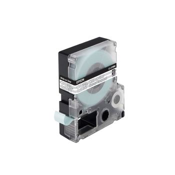 Epson LC-4TWN9 - 12mm x 9m - White on Clear Tape C53S625408