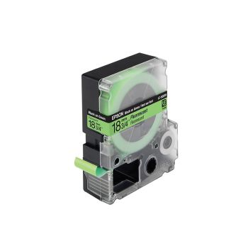Epson LC-5GBF9 - 18mm x 9m - Black on Green Tape C53S626403