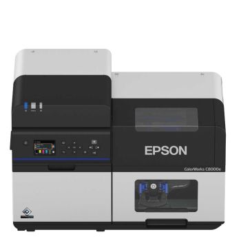 Epson ColourWorks C8000e (BK) Gloss Colour Inkjet Label Printer