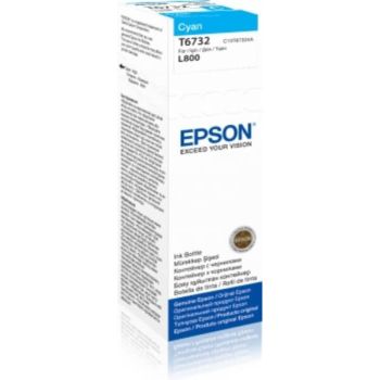 Epson T6732 Cyan Ink Bottle Cartridge (70ml) C13T67324A