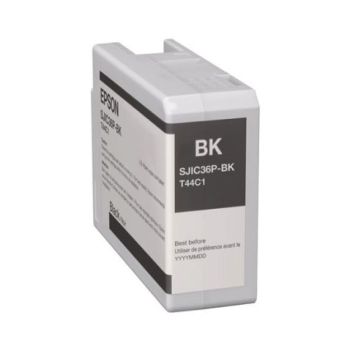 Epson SJIC-36-P-K Black Ink Cartridge 80ml C13T44C140