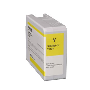 Epson SJIC-36-P-Y Yellow Ink Cartridge 80ml C13T44C440