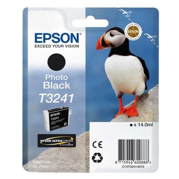 Epson C13T32414010 T3241 Photo Black Ink Cartridge (14ml)