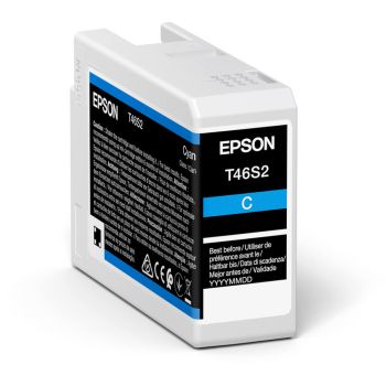 Epson T46S2 Cyan Ink Cartridge (25ml) C13T46S200