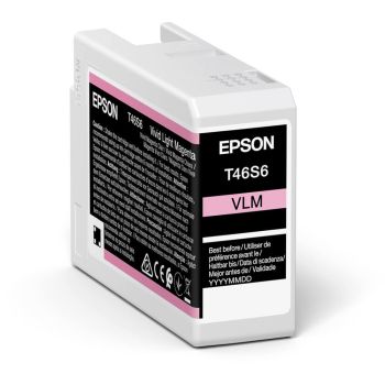 Epson T46S6 Light Magenta Ink Cartridge (25ml) C13T46S600