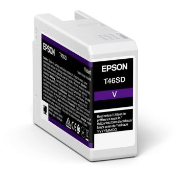 Epson T46SD Violet Ink Cartridge (25ml) C13T46SD00