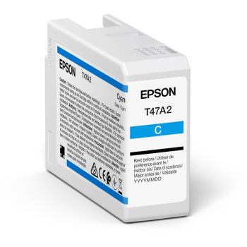Epson T47A2 Cyan Ink Cartridge (50ml) C13T47A200