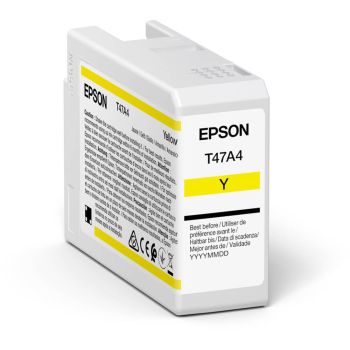 Epson T47A4 Yellow Ink Cartridge (50ml) C13T47A400