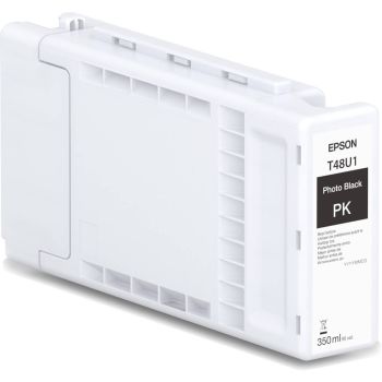 Epson T48U UltraChrome Pro 6 Photo Black Ink Cartridge (350ml) C13T48U100
