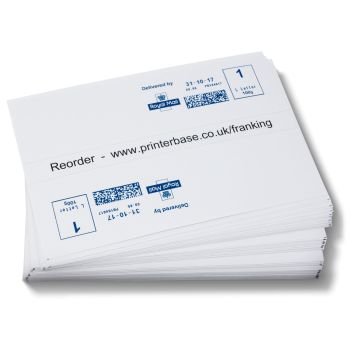 500 Franking Double Labels – 149mmx45mm (2 Labels Per Sheet, 250 Sheets)