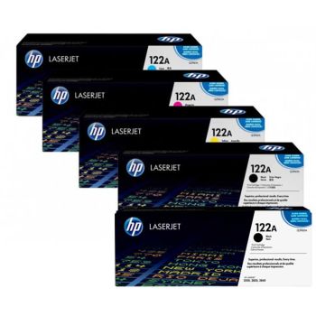 HP 122 1 x CMY + 2 x Black Standard Yield Toner Cartridges Multipack