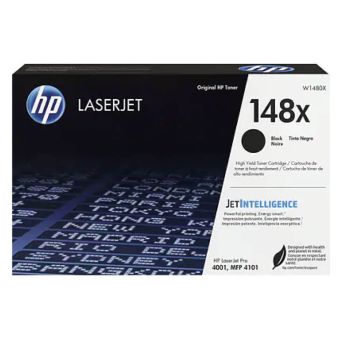 HP 148X High Yield Black Toner Cartridge (9,500 Pages*) W1480X