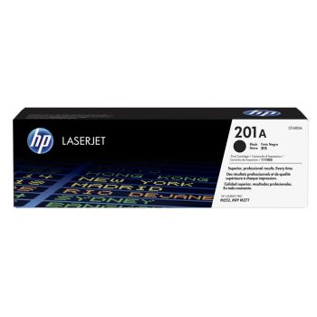 HP CF400A Black Toner Cartridge (1500 pages*)