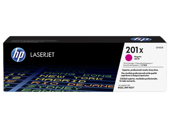 HP CF403X High Yield Magenta Toner Cartridge (2,300 pages*)