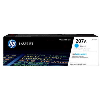 HP Standard 207A Cyan Standard Yield Toner Cartridge (1,250 Pages) W2211A