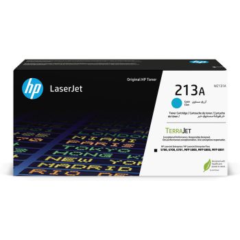 HP 213A Cyan Toner Cartridge (3,000 Pages*) W2131A