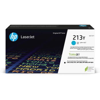 HP 213Y Extra High Capacity Cyan Toner Cartridge (12,000 Pages*) W2131Y