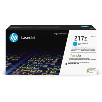 HP 217Z Ultra High Capacity Cyan Toner Cartridge (24,000 Pages*) W2171Z
