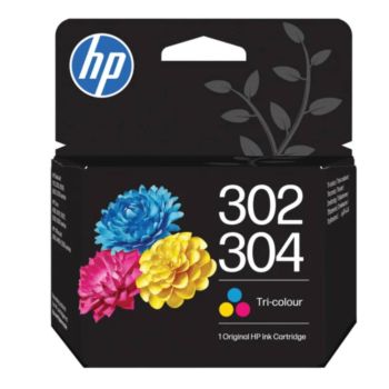 HP 302/304 CMY Tri-Colour Ink Cartridge (100 Pages*) B7RT6AE