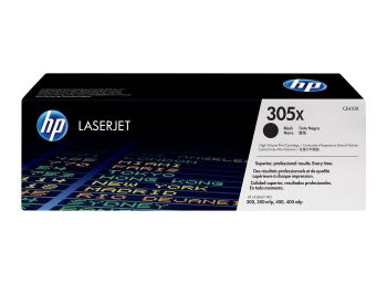 HP CE410XD 305X High Yield Black Toner Cartridge Twin Pack (2x 4,000 pages*)