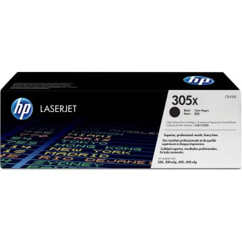 HP CE410X 305X High Yield Black Toner Cartridge (4,000 pages*)