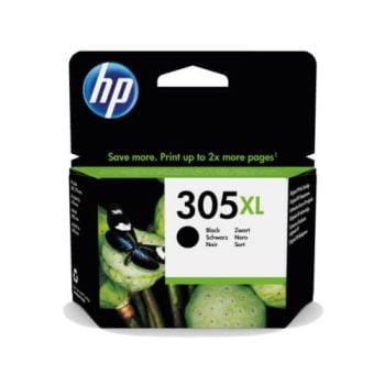 HP 305XL Black High Yield Ink Cartridge (240 Pages*) 3YM62AE