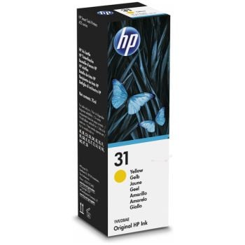 HP 31 Yellow Standard Capacity Ink Cartridge (8,000 Pages*) 1VU28AE