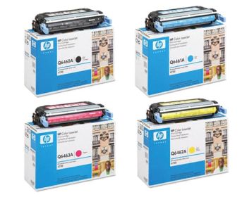 HP 644 1 x CMYK Toner Cartridge Kit Multipack