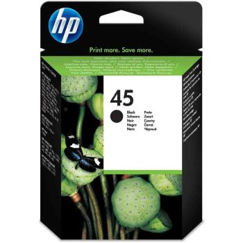 HP 51645AE No. 45 Black Ink Cartridge (42ml)