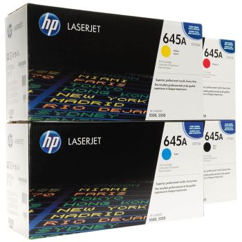 HP 645A CMYK Toner Cartridge Multipack