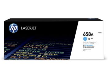 HP 658A Standard Cyan Toner Cartridge (6,000 Pages*) W2001A