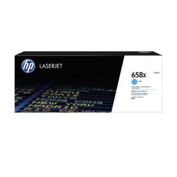 HP 658X Cyan High Yield Toner Cartridge (28,000 Pages*) W2001X