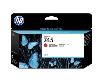 HP F9K00A HP 745 130-ml Chromatic Red DesignJet Ink Cartridge