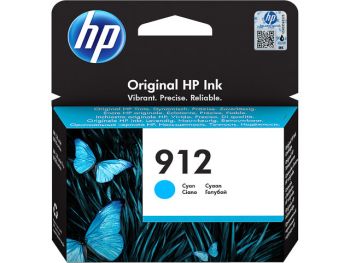 HP 912 Cyan Standard Yield Ink Cartridge (315 Pages*) 3YL77AE