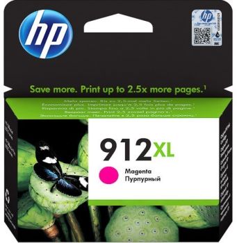 HP 912XL Magenta Extra High Yield Ink Cartridge (825 Pages*) 3YL82AE