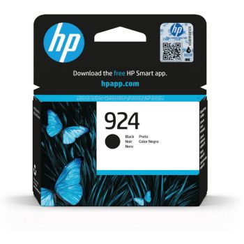 HP 924 Black Ink Cartridge (500 Pages*) 4K0U6NE