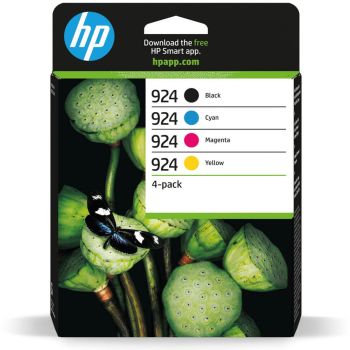 HP 924 CMYK Ink Cartridge Pack 6C3Z1NE