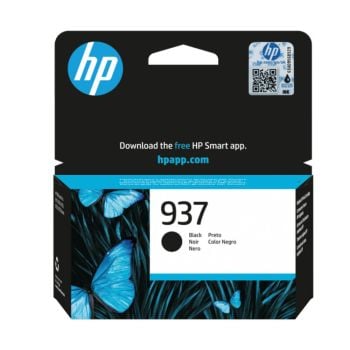 HP 937 Black Ink Cartridge (1,450 Pages*) 4S6W5NE