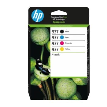 HP 937 CMYK Ink Cartridge Pack 6C400NE