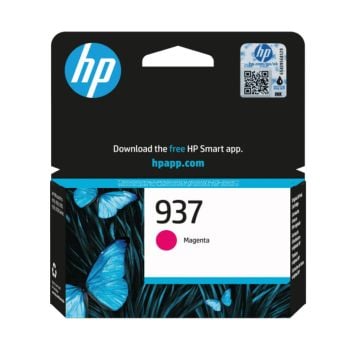 HP 937 Magenta Ink Cartridge (800 Pages*) 4S6W3NE