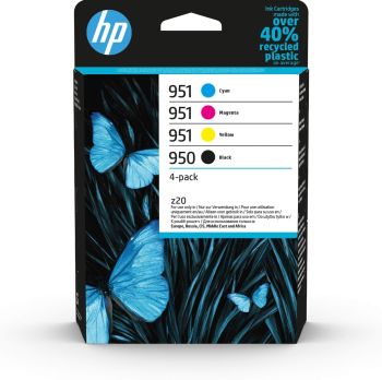 HP 950 / 951 CMYK Ink Cartridge Bundle 6ZC65AE