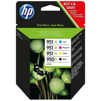 HP C2P43AE 950XL + 951XL Multi Ink Pack (CMYK)