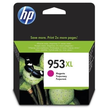 HP F6U17AE 953XL Magenta Ink Cartridge (1,450 Pages)
