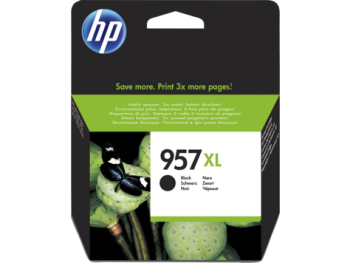 HP L0R40AE#BGX 957XL Extra High Capacity Black Ink Cartridge (3,000 Pages) L0R40AE