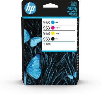 HP 963 CMYK Ink Cartridge Bundle 6ZC70AE