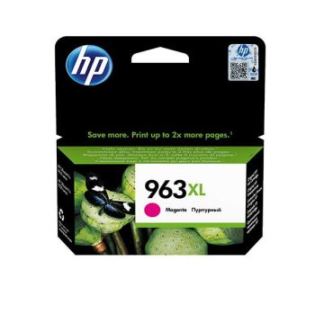 HP 963XL Magenta High Yield Ink Cartridge (1,600 Pages*) 3JA28AE