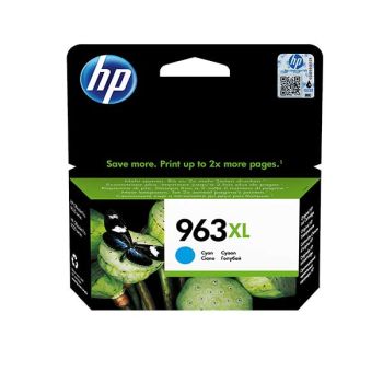 HP 963XL Cyan High Yield Ink Cartridge (1,600 Pages*) 3JA27AE