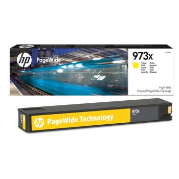 HP F6T83AE 973X High Yield Yellow Ink Cartridge (7,000 Pages)