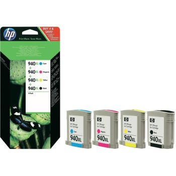 HP 940XL C2N93AE CMYK High Yield Ink Cartridge Multipack