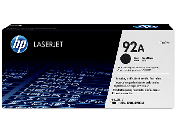 HP C4092A Black Toner Cartridge (2,500 pages*)